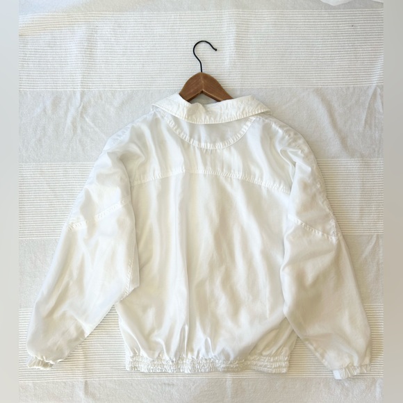 Adidas Vintage 90s Track Jacket in White - Picture 14 of 16